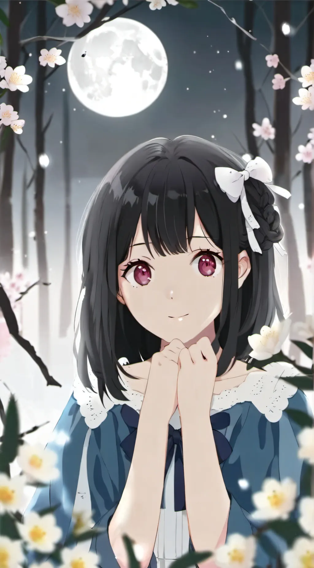 ai character: Himawari background