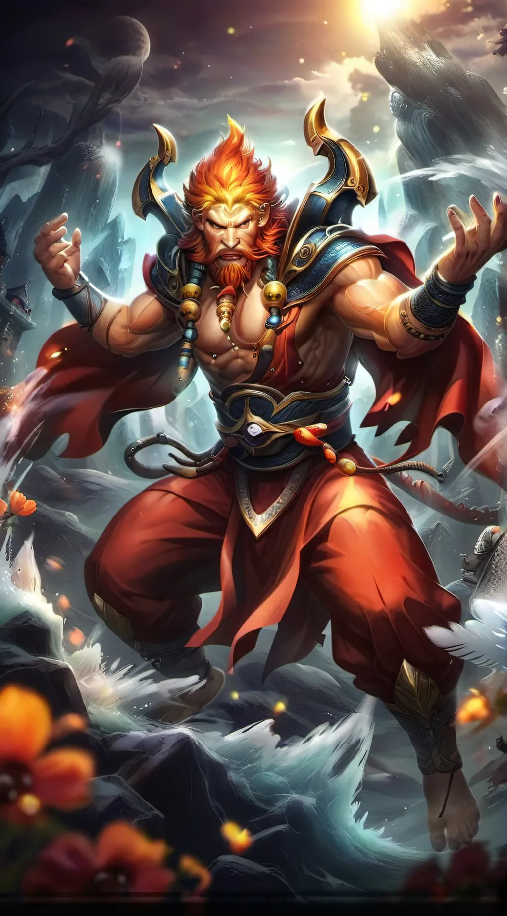 ai character: World of Evolution background