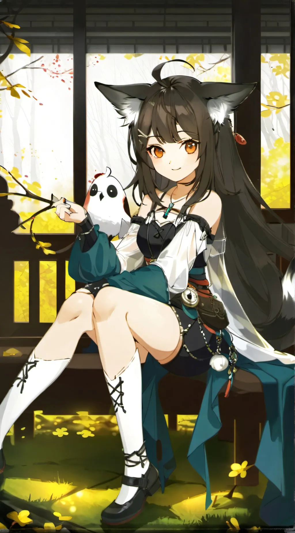 ai character: hunter background