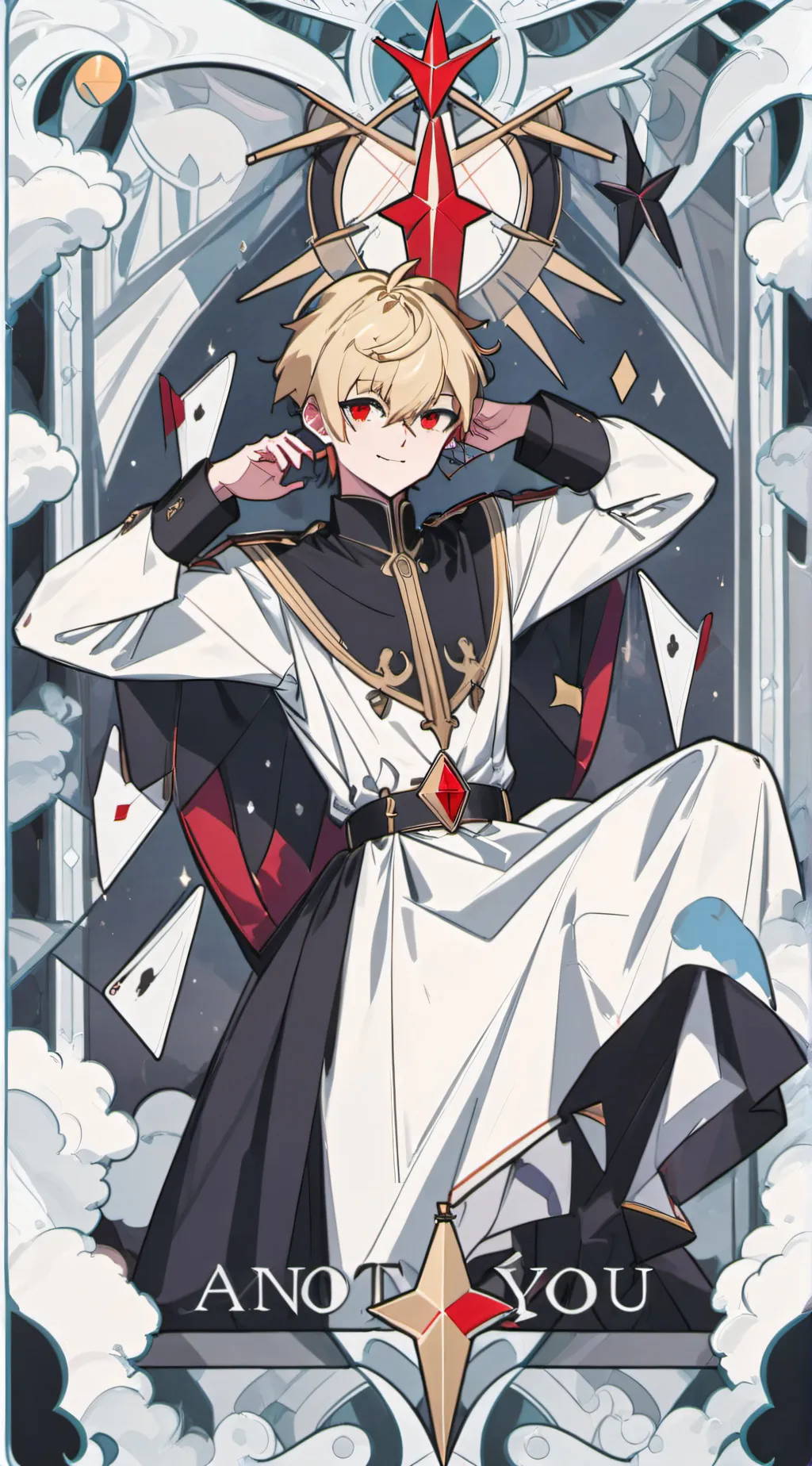 ai character: Alastor 😉 background