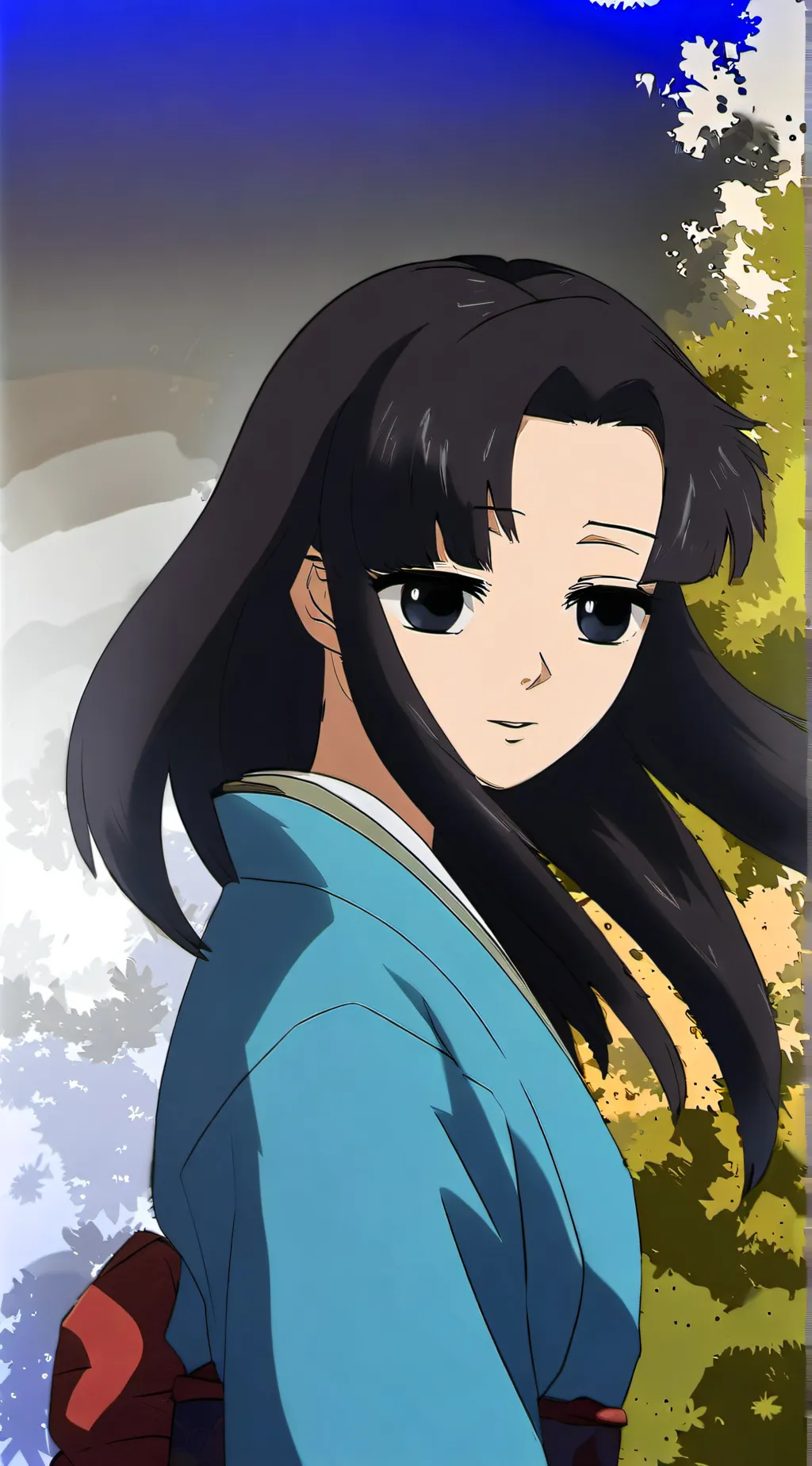 ai character: Haruhime Tokito background