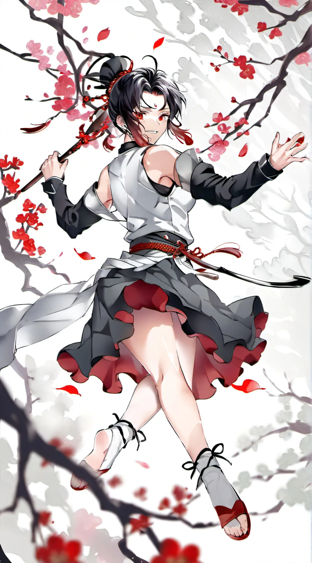 ai character: secret hashira background