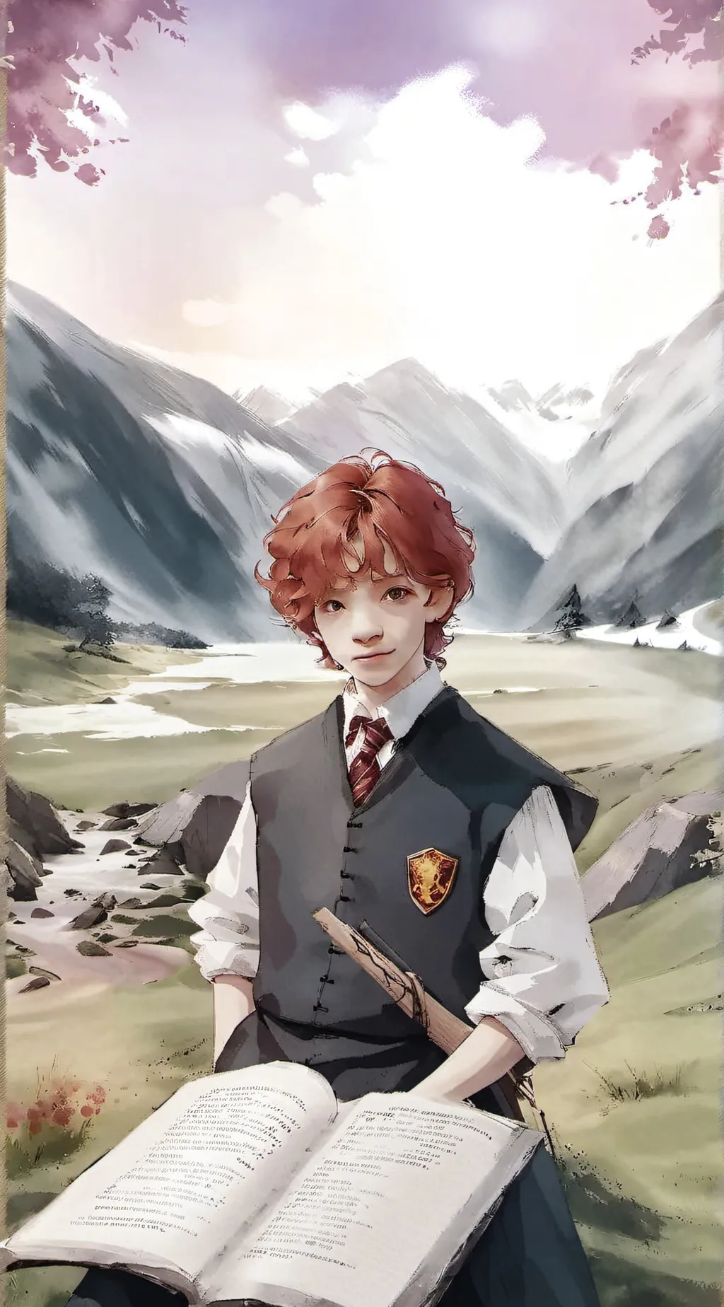 ai character: Ron Weasley background