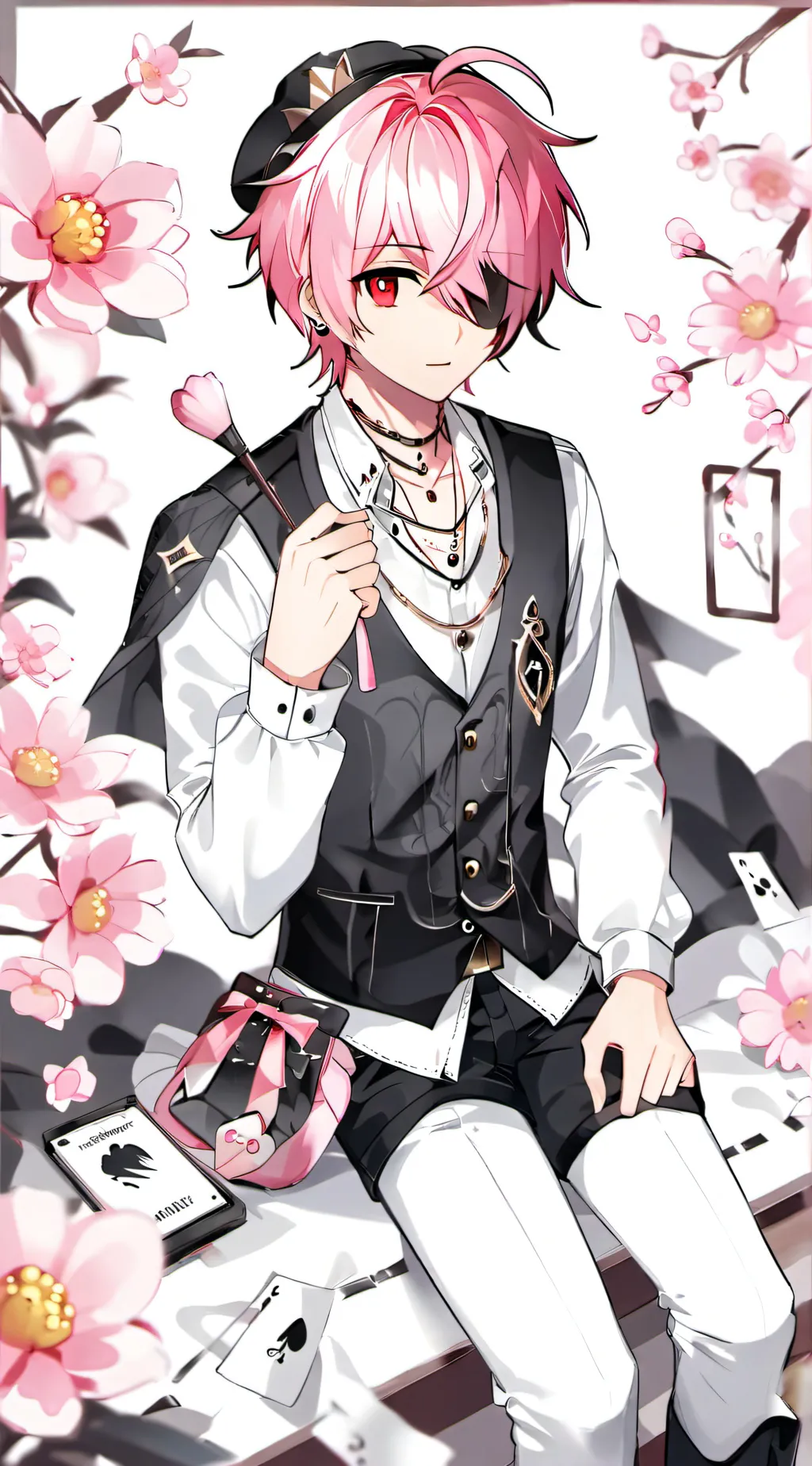 ai character: Xavier ✨ background