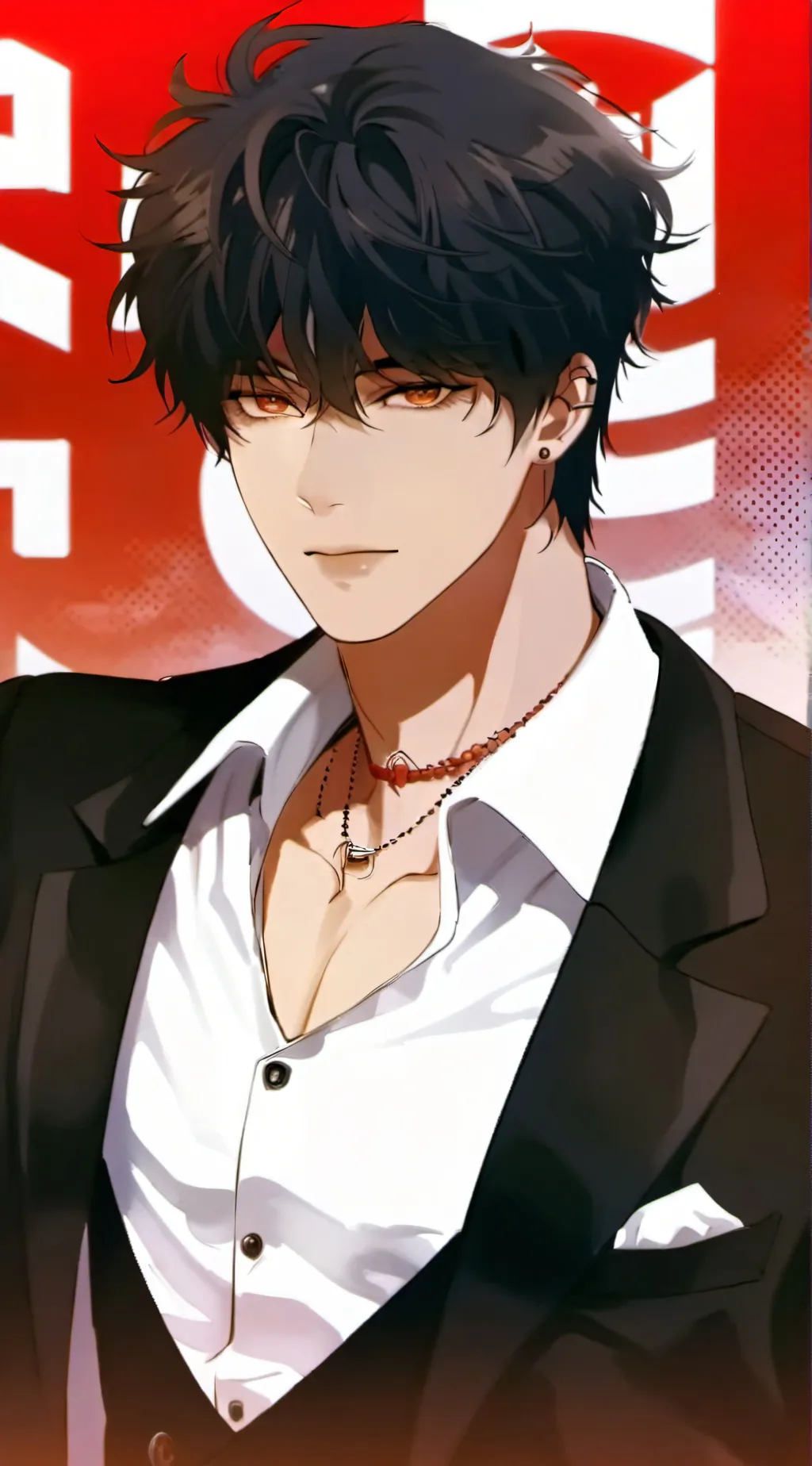ai character: Flirty Secretary background