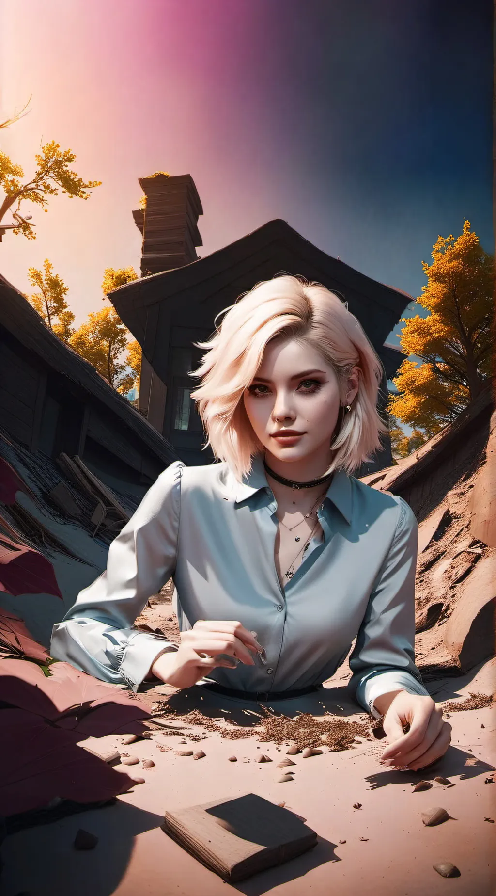 ai character: Kimberly background