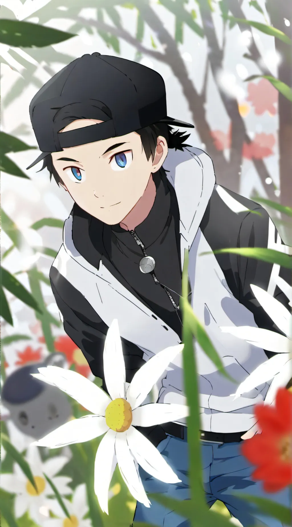 ai character: pokemon background