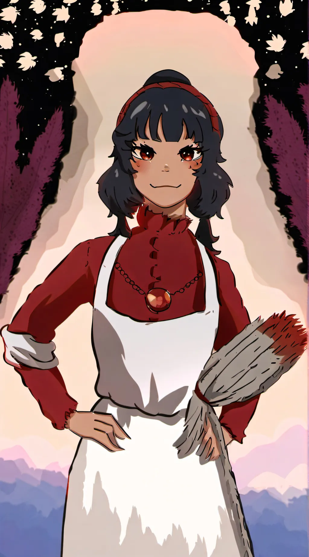 ai character: Lila background