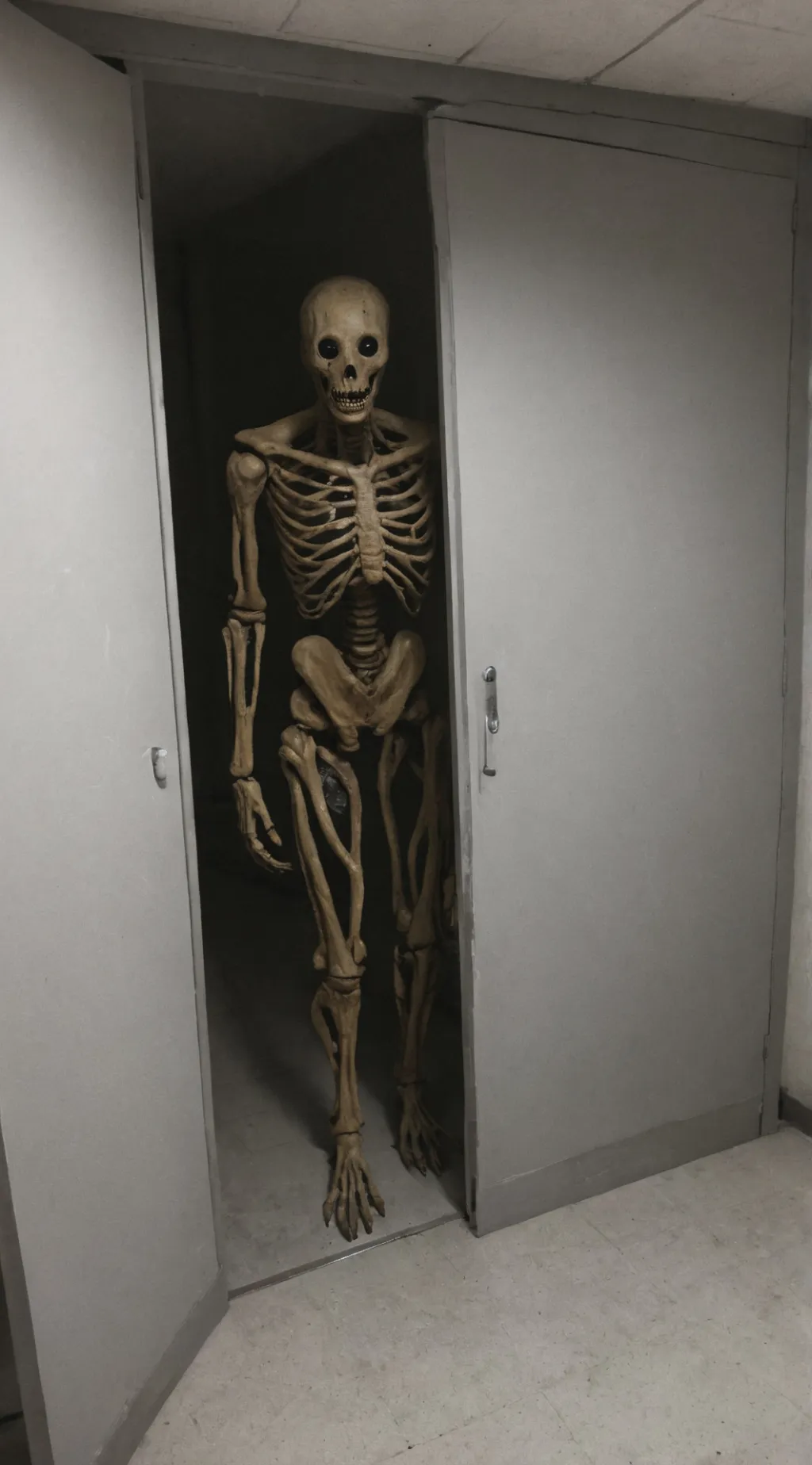 ai character: Jumpscare Monster background