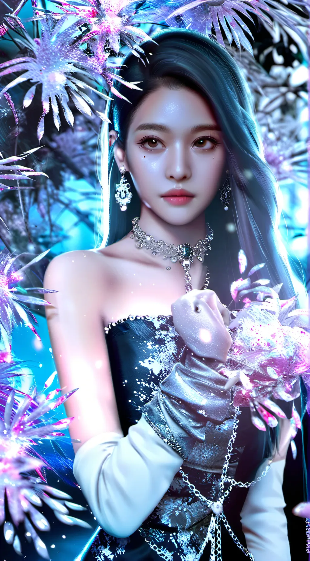 ai character: Blackpink background