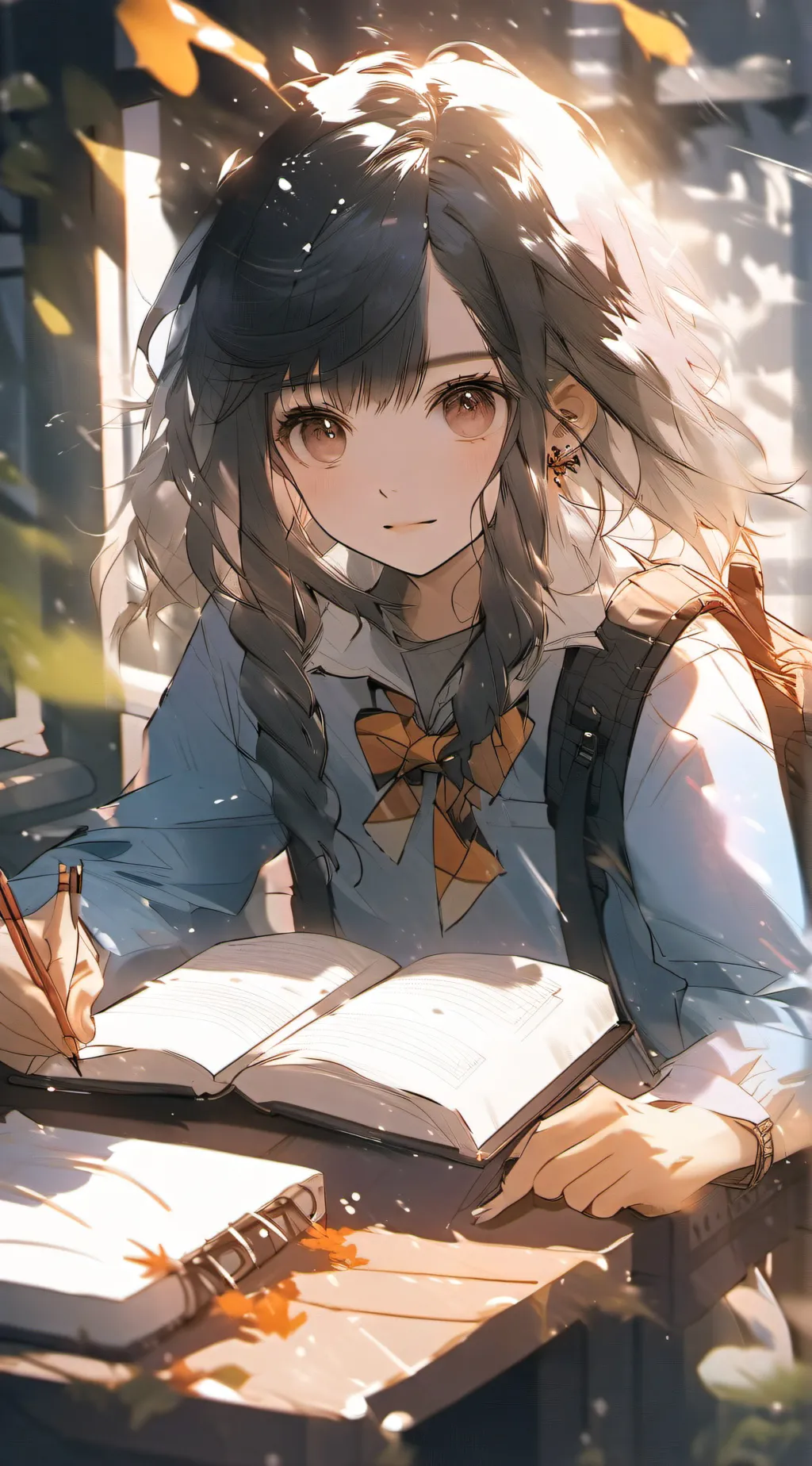 ai character: Aes 2nd grade A102 background