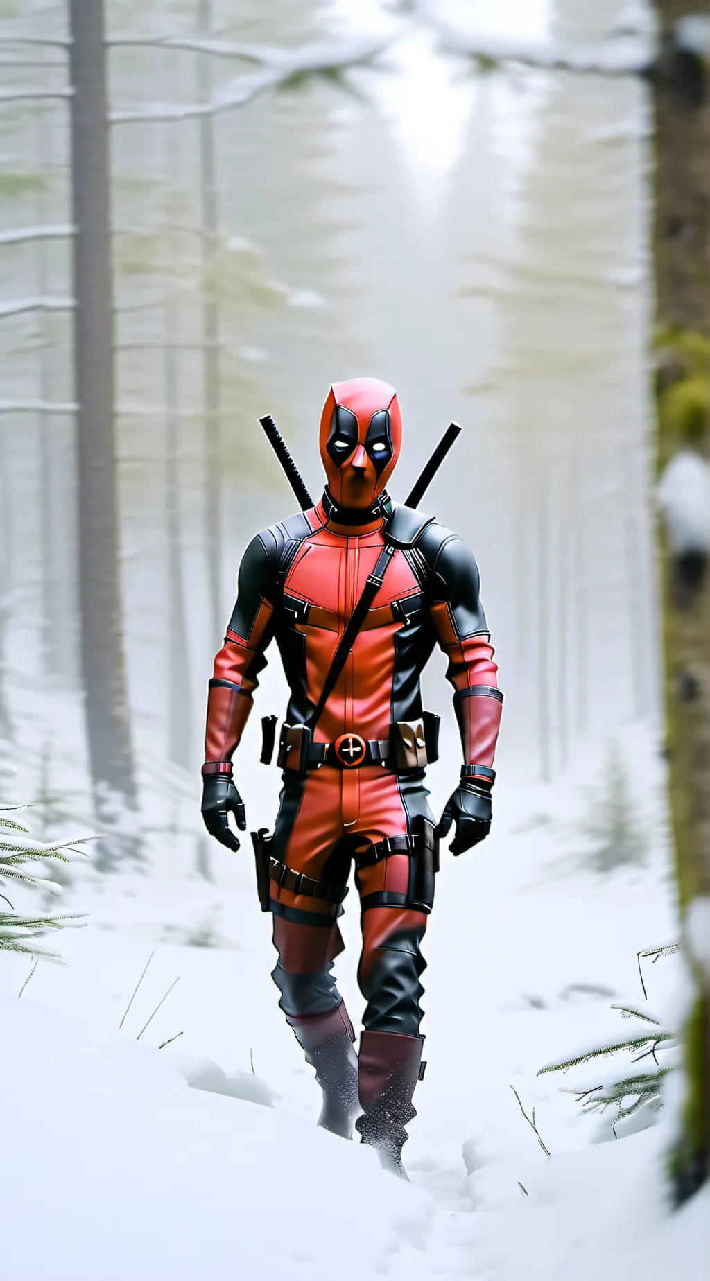 ai character: dp and we background