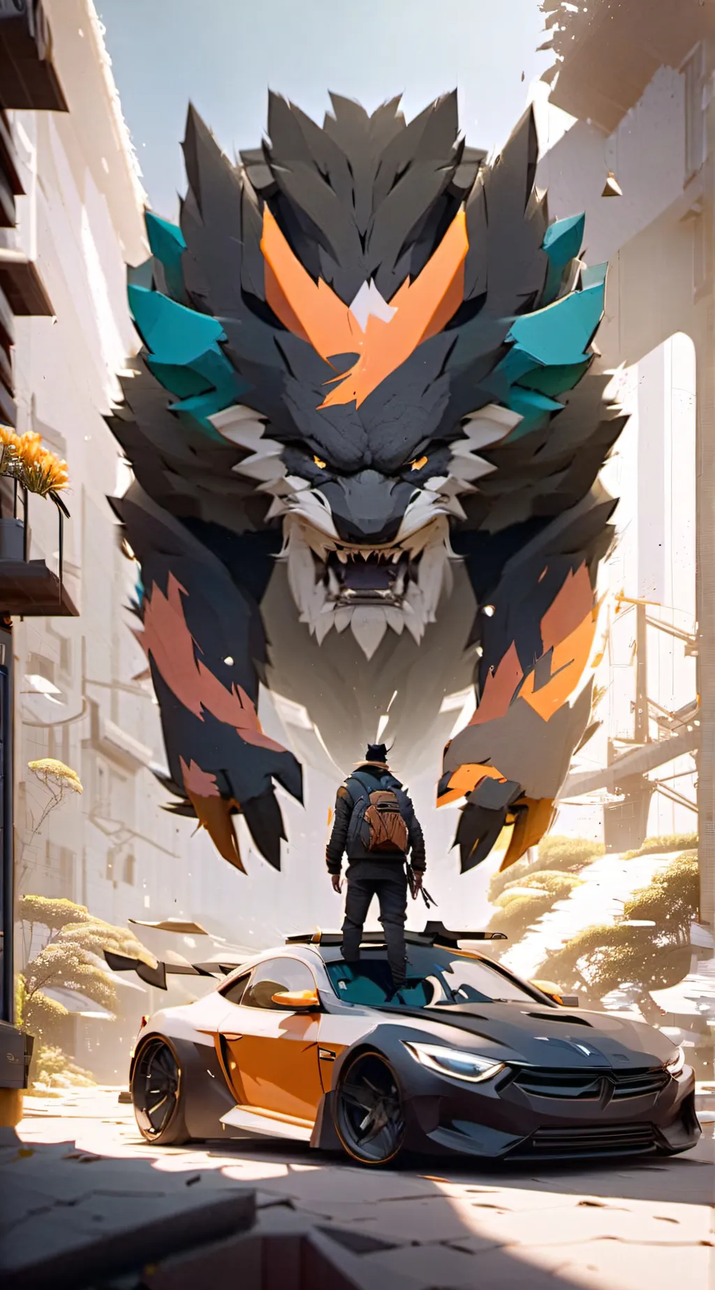 ai character: mha background