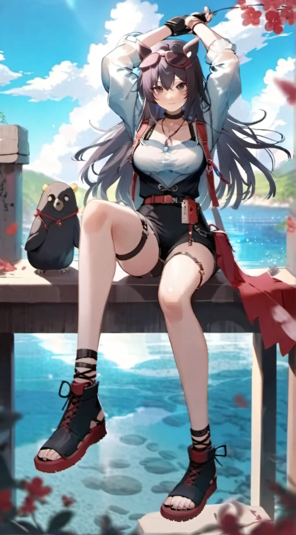 ai character: June background