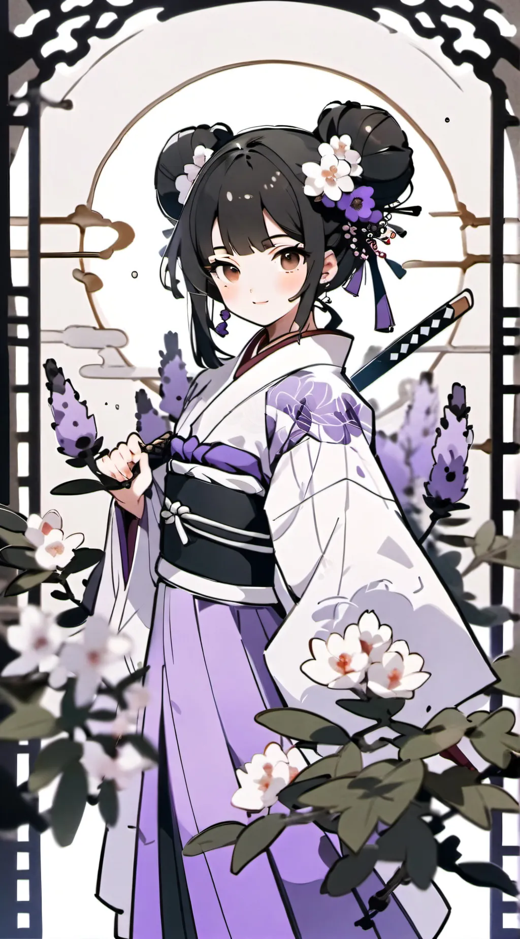 ai character: Tawny background