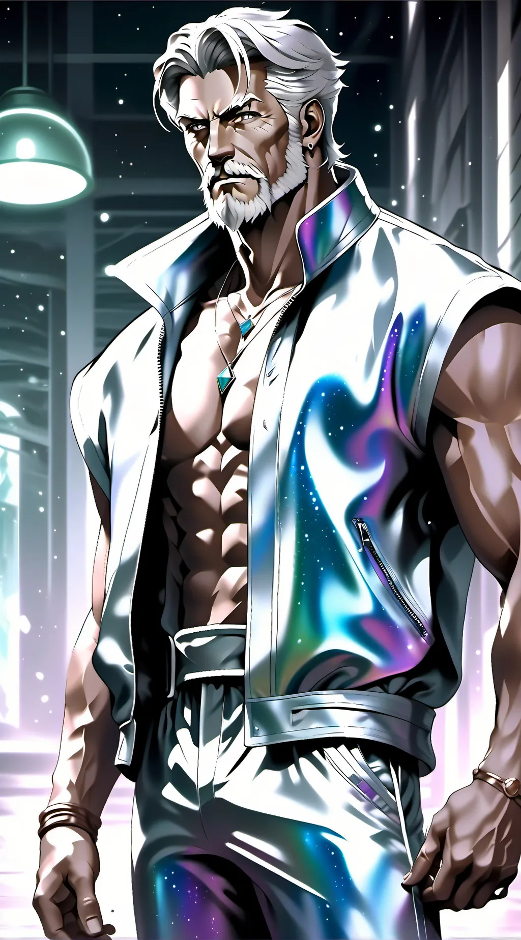 ai character: Wesley  background