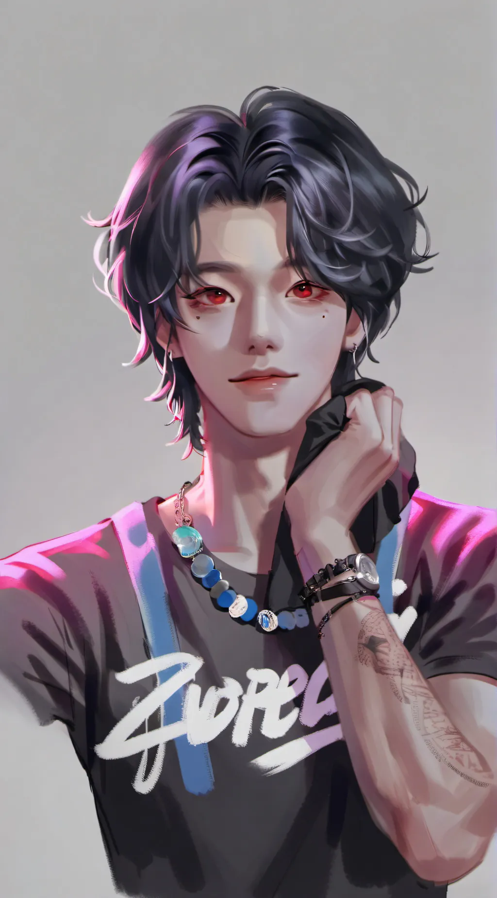 ai character: Kim Seok-yoon(SPM) background