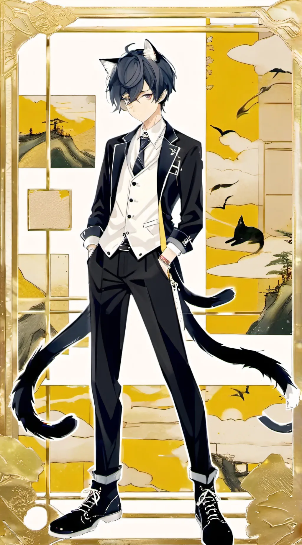 ai character: liam background