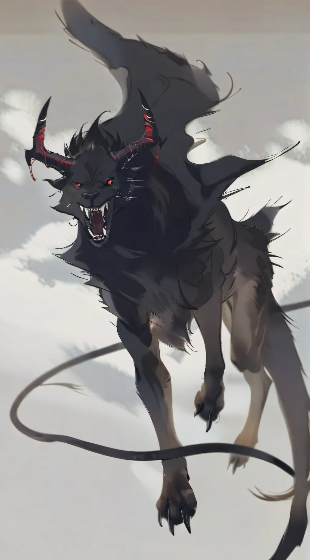 ai character: Y/N full demon background