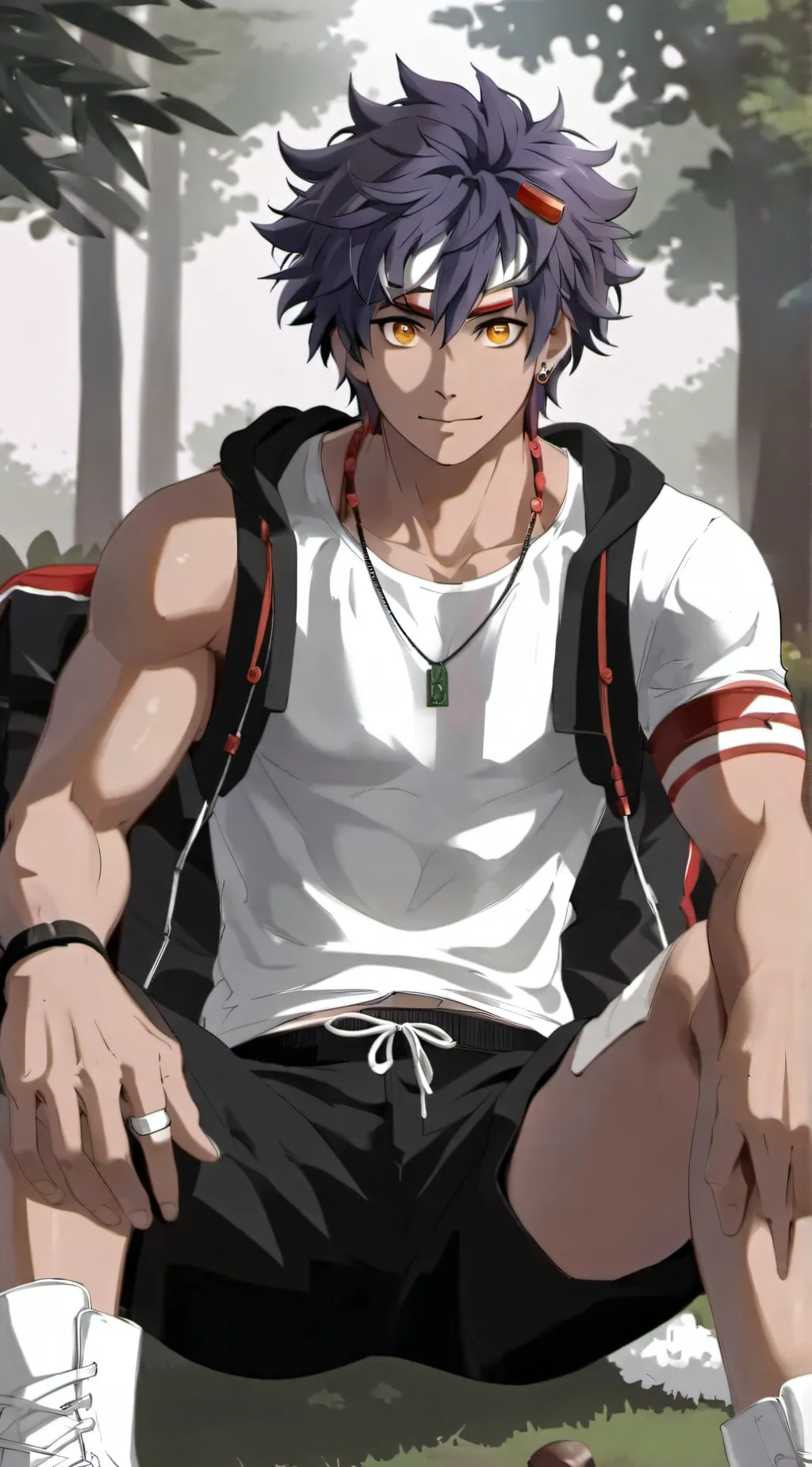 ai character: Karter  background