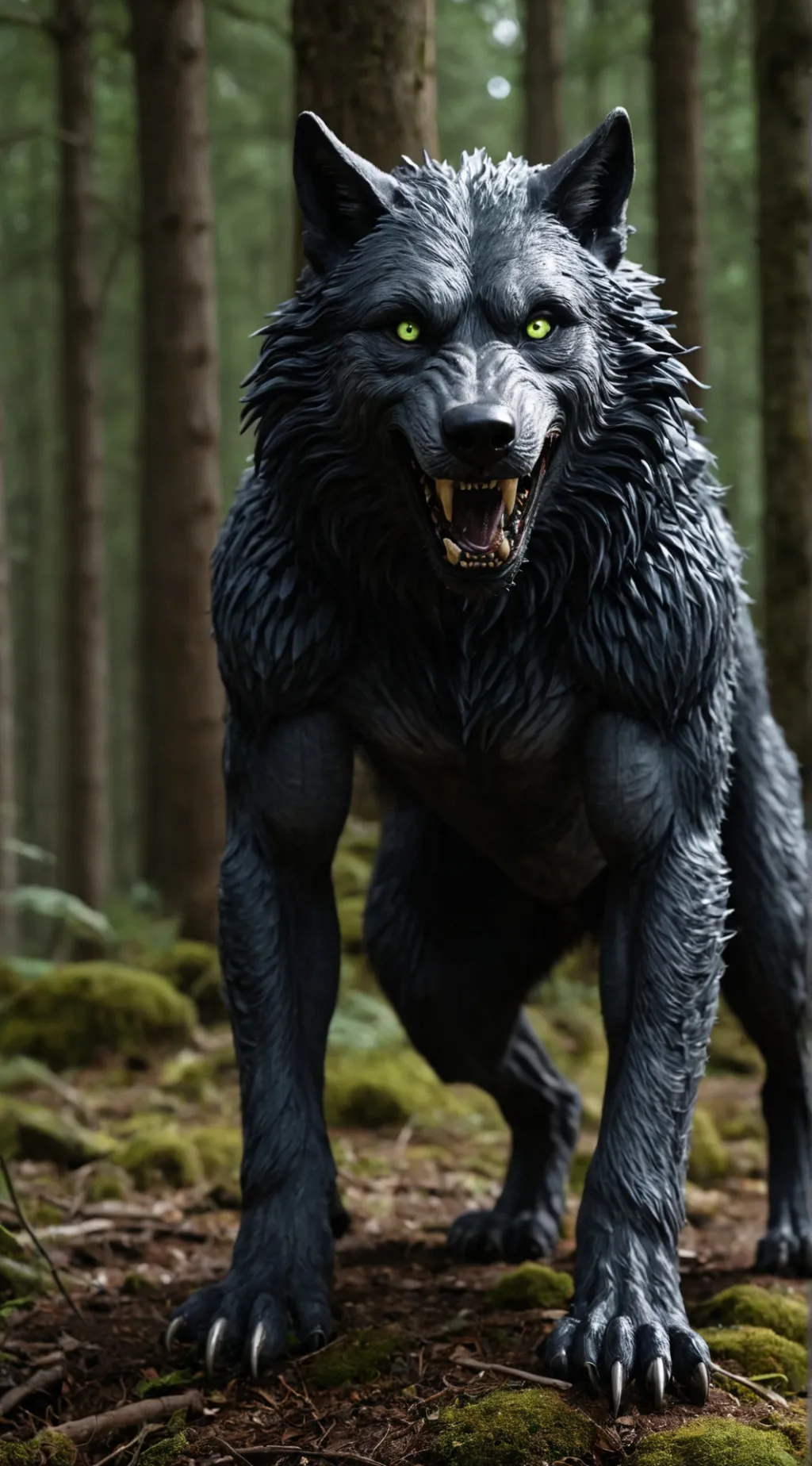 ai character: Gmork  background