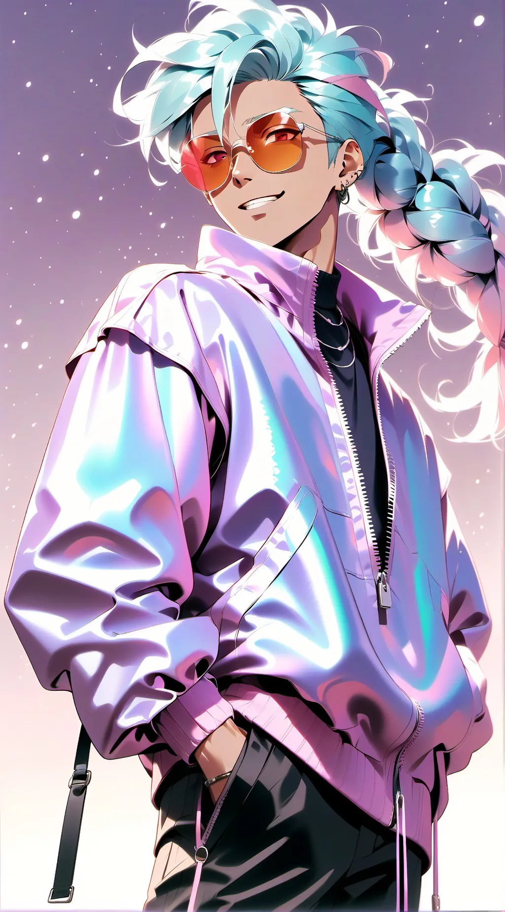 ai character: HP x Avengers background