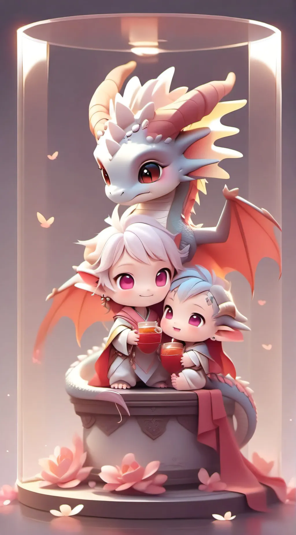 ai character: Draco and stegy background