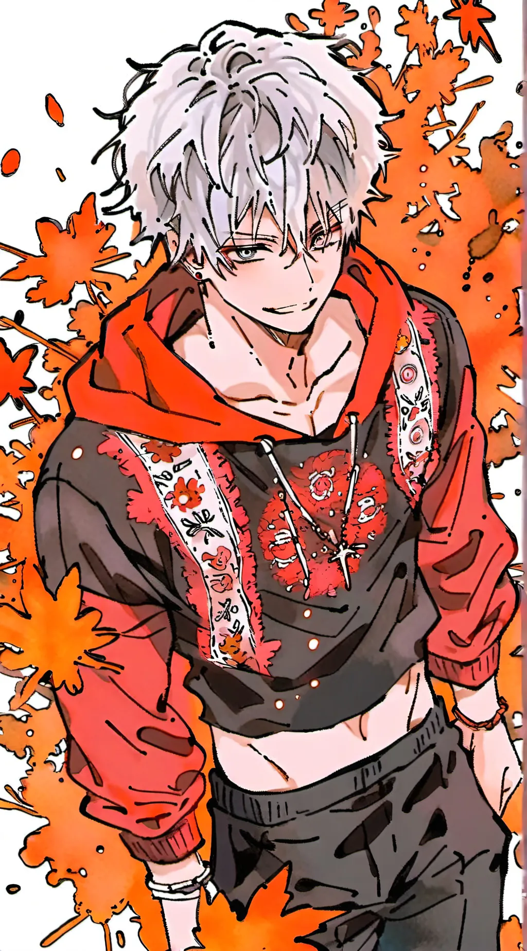 ai character: mha captured  background