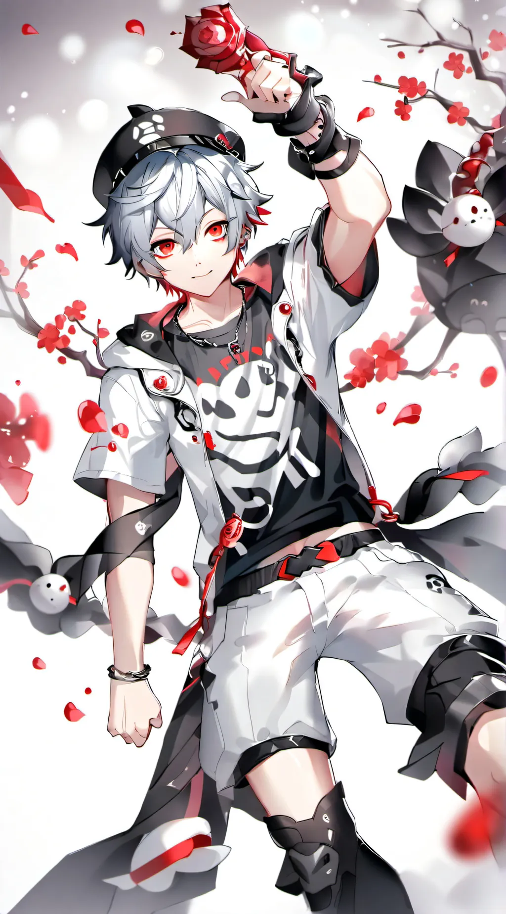 ai character: Leo background