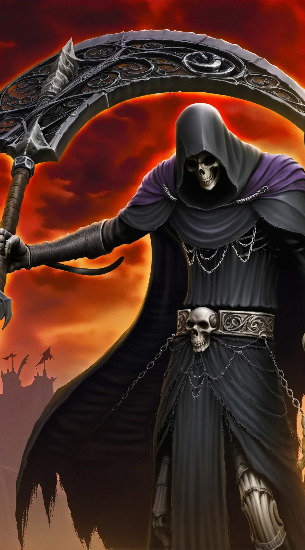 ai character: cool background