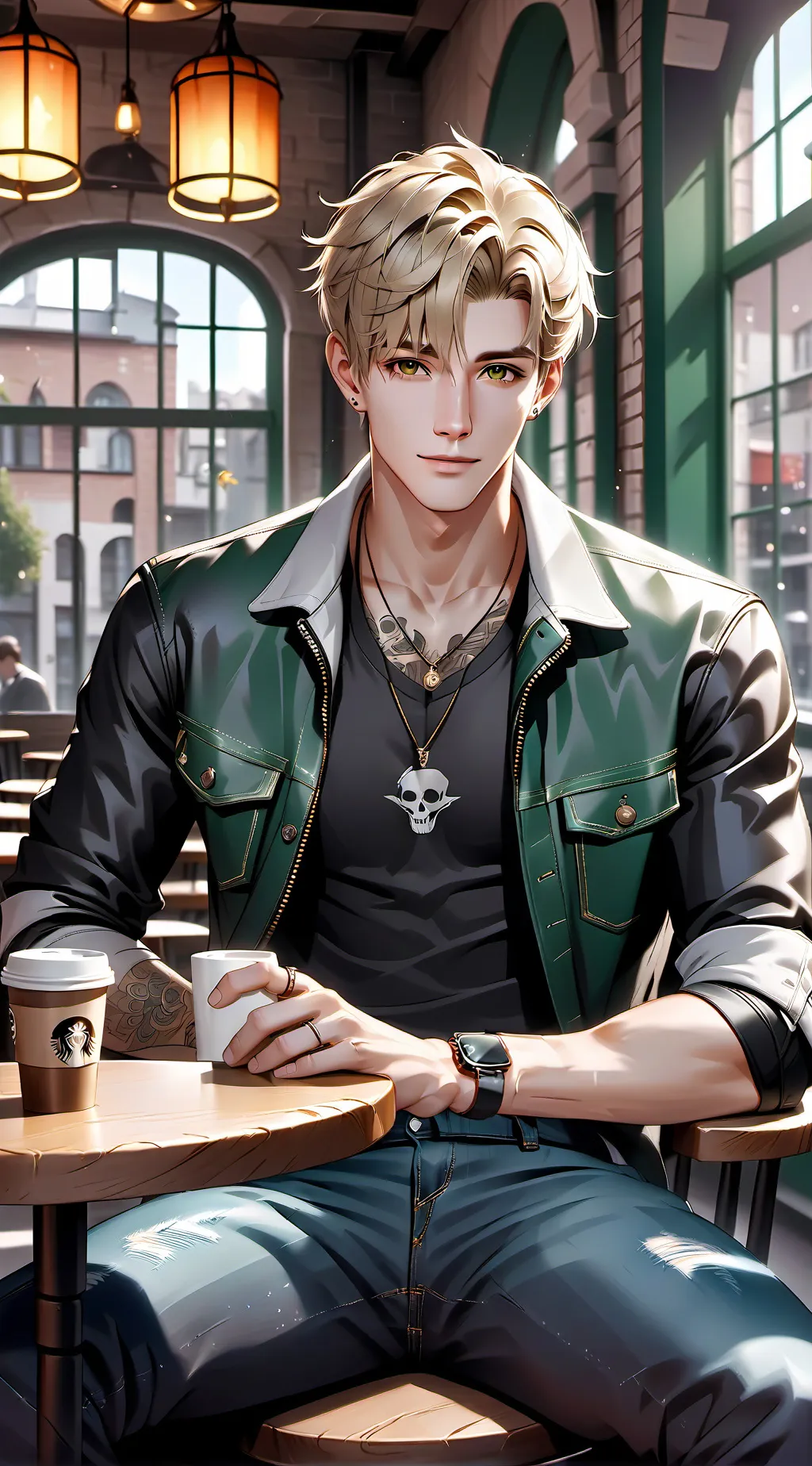ai character: Nick (Talkie) background