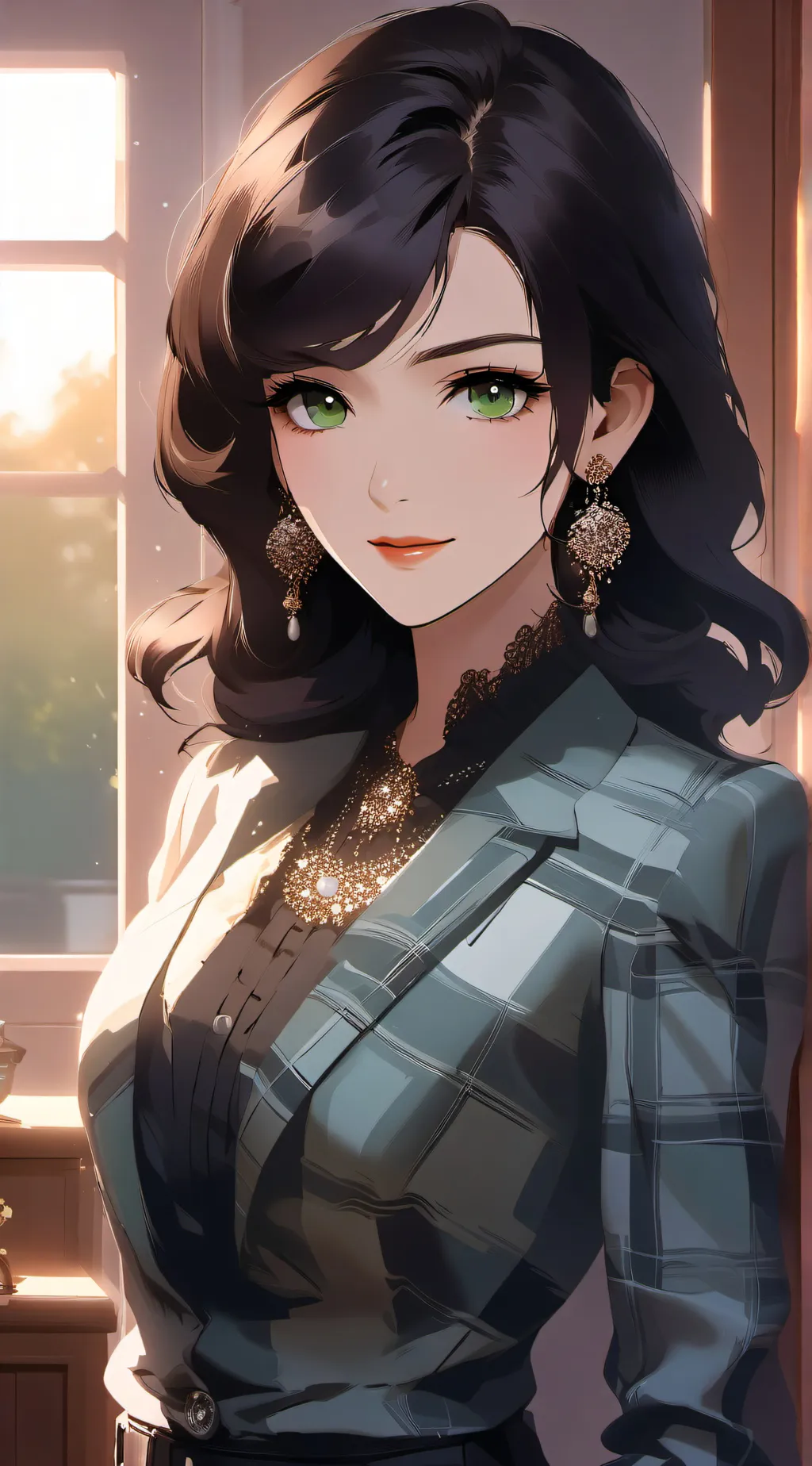 ai character: Leanne Blakely background