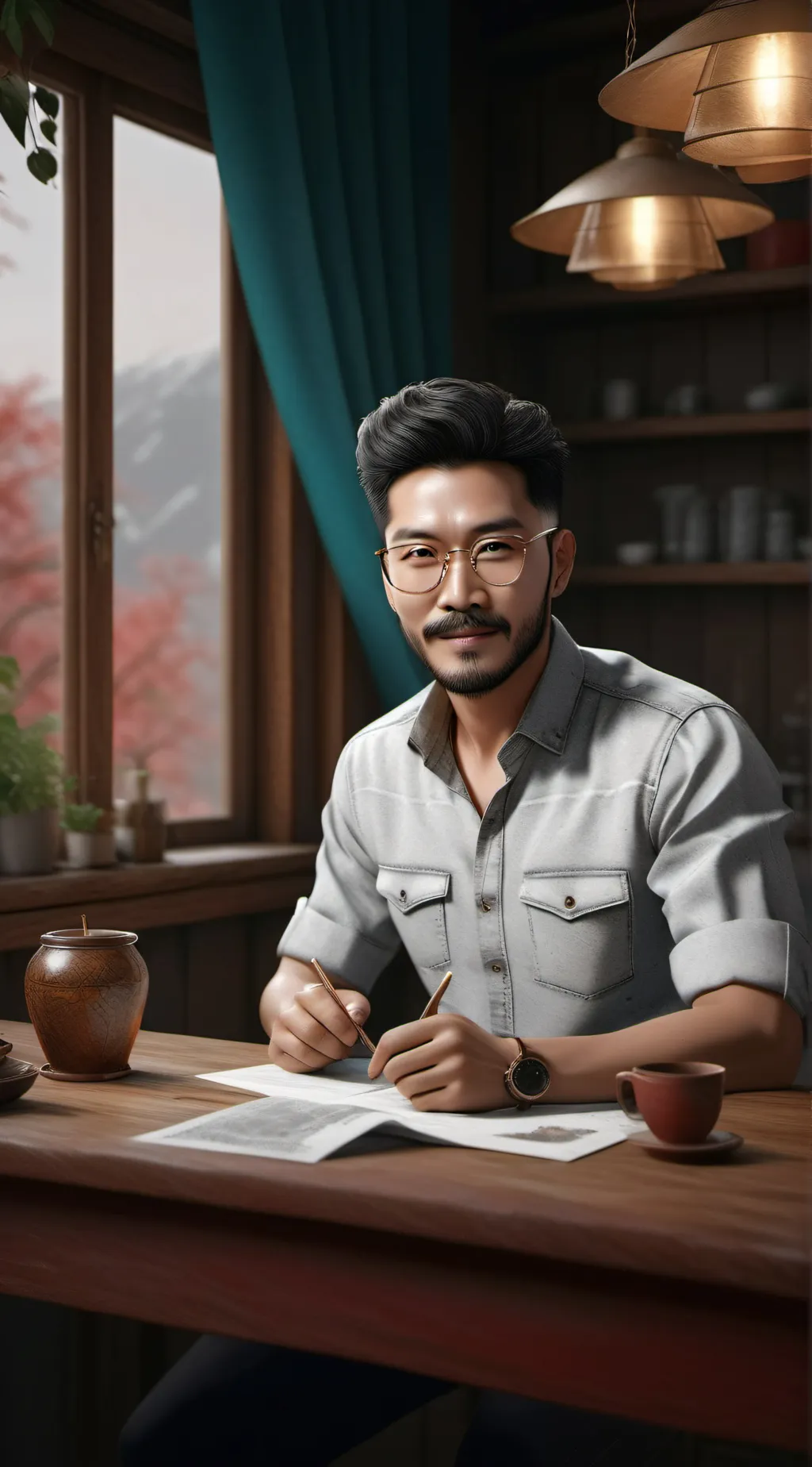 ai character: JACK background