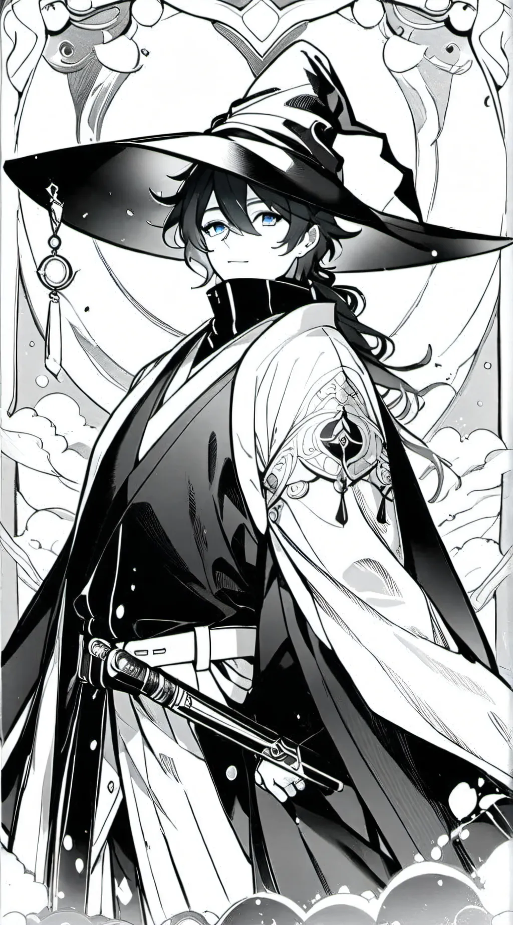ai character: Corbin Icarus  background