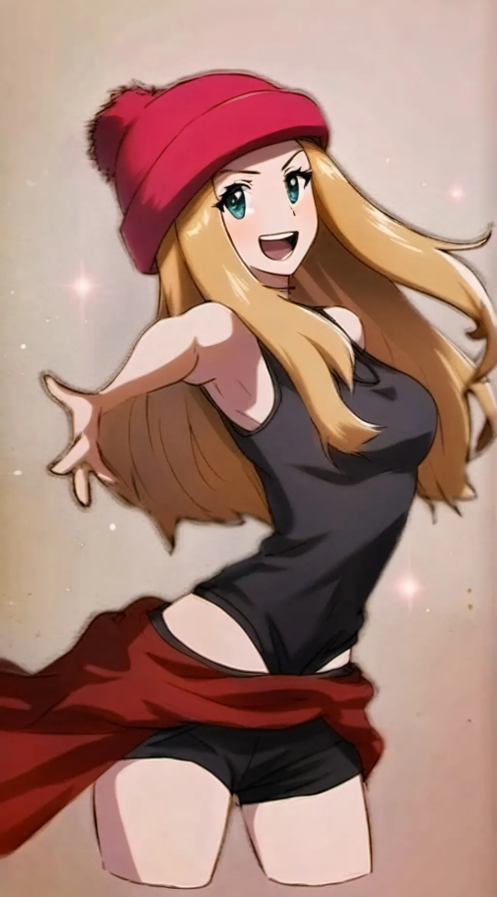 ai character: Serena  background