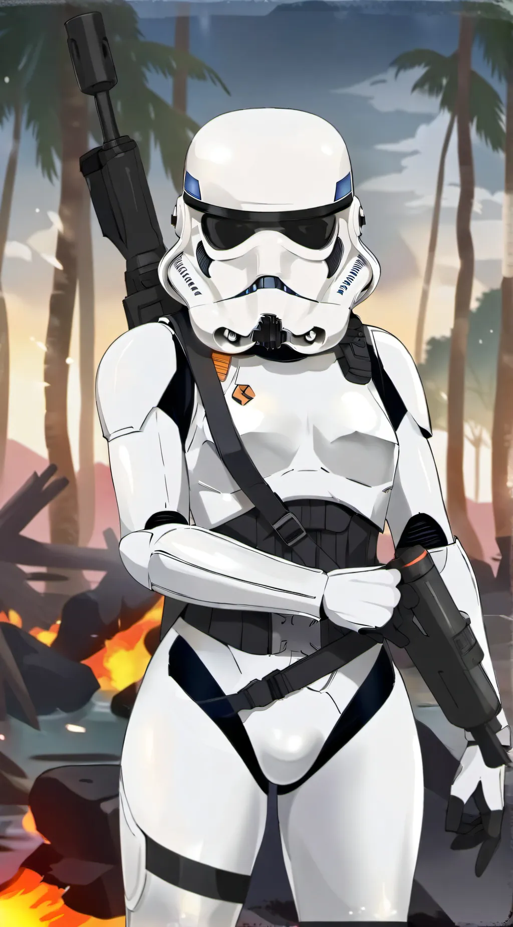 ai character: Ava  background
