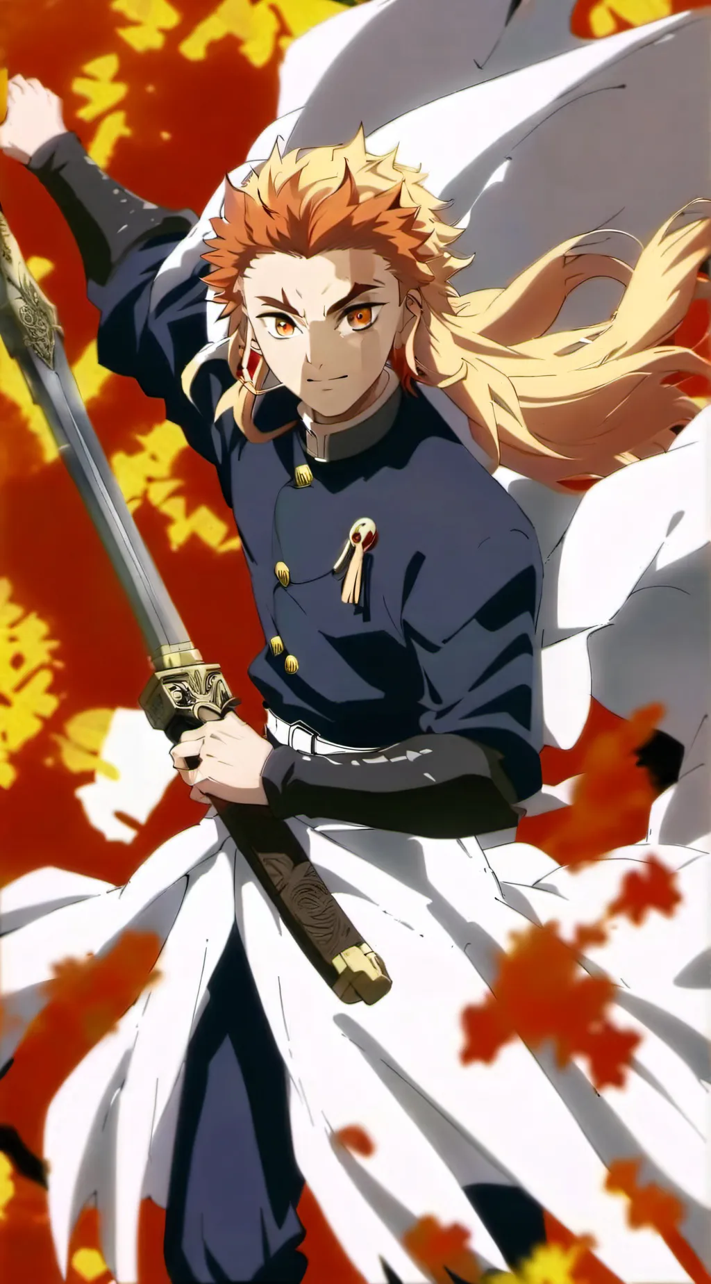 ai character: Rengoku background