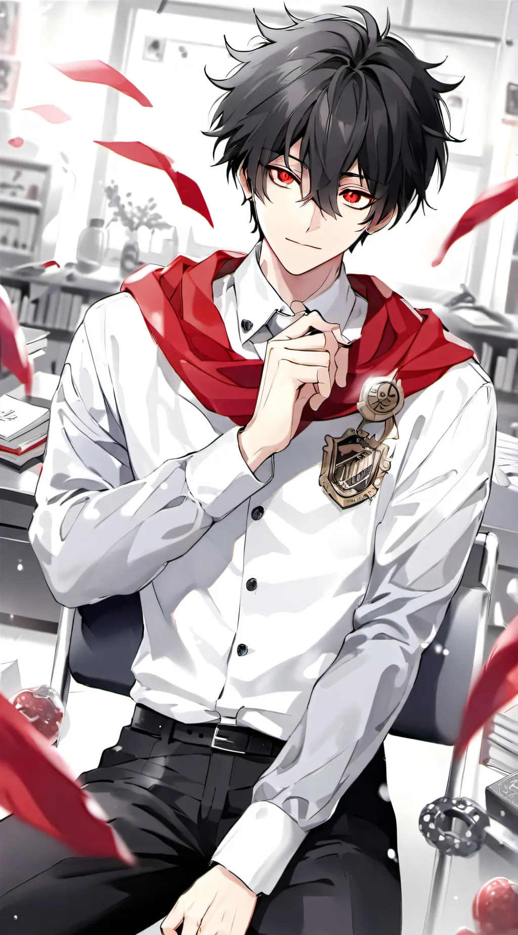 ai character: mha background
