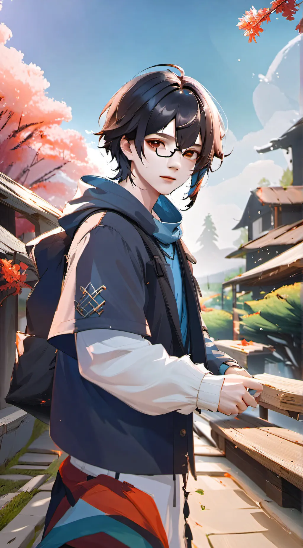ai character: Luke  background