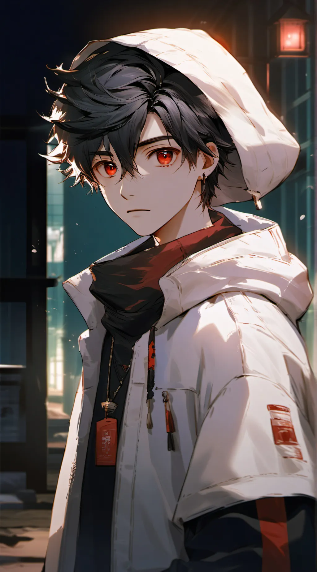 ai character: Guardian/ Noah background