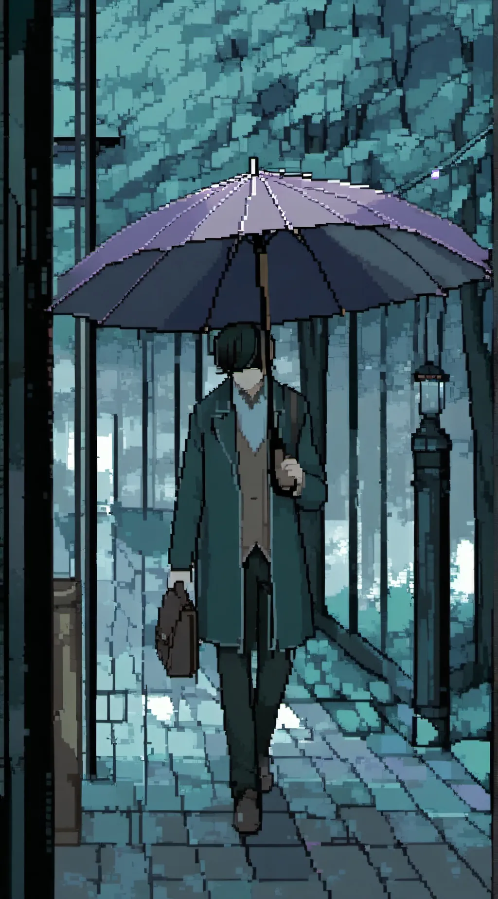 ai character: Umbrella Academy  background