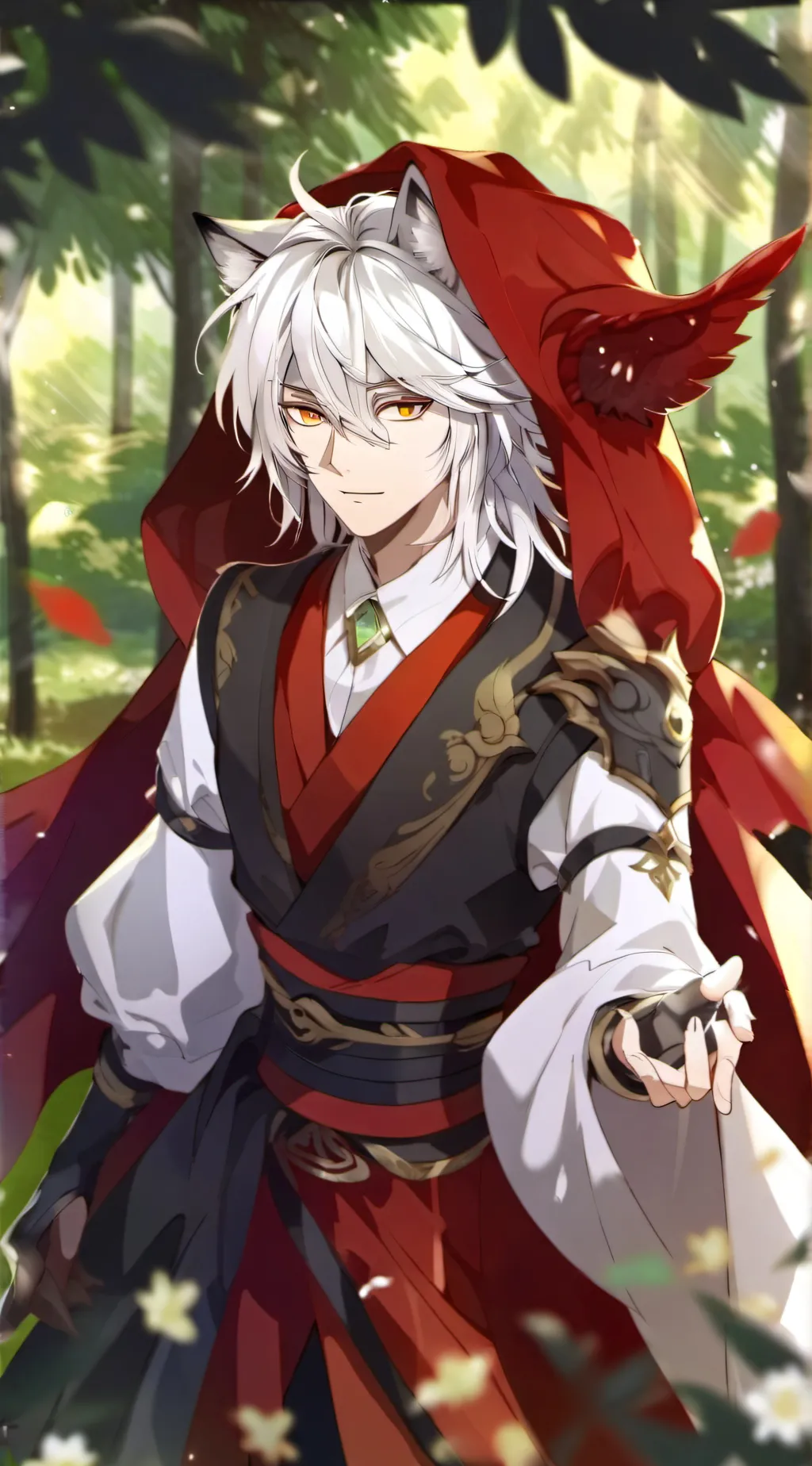 ai character: Hunter background
