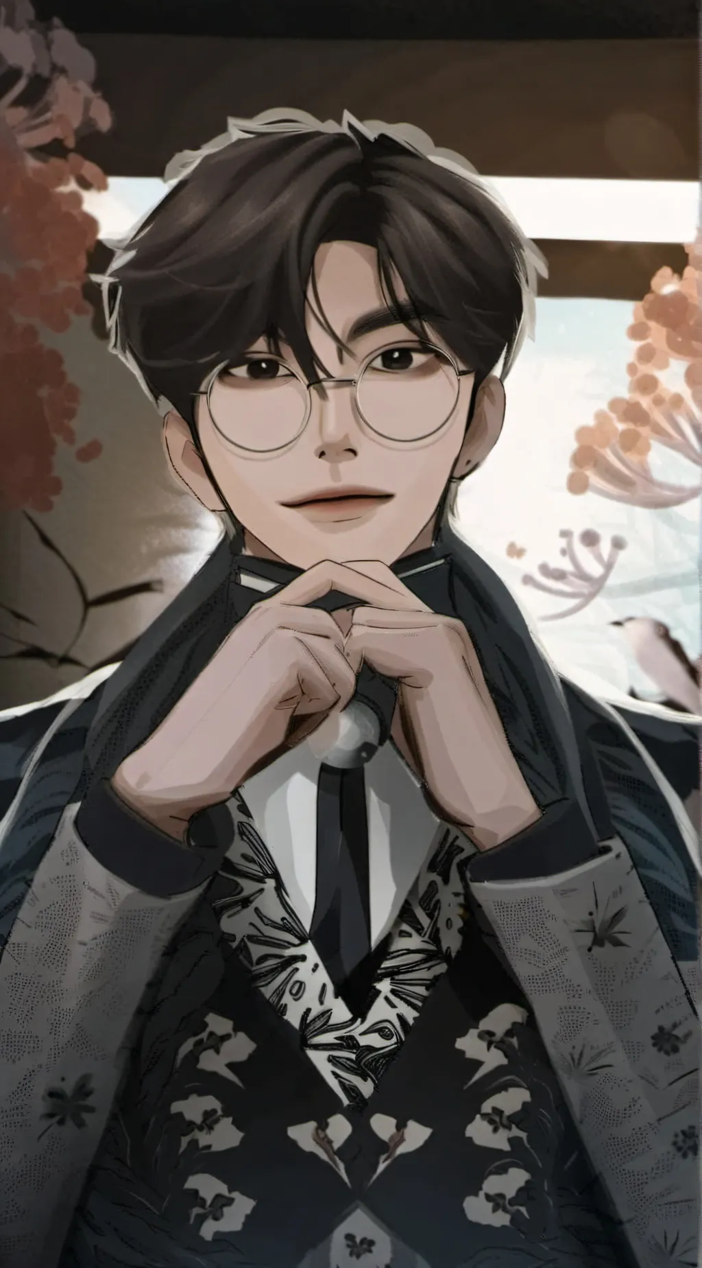 ai character: Alexander  background
