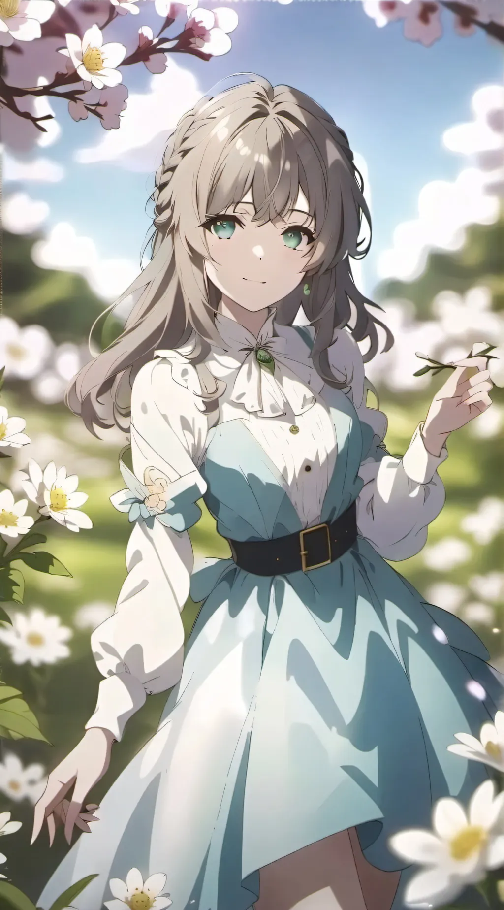 ai character: sexy czech girl background