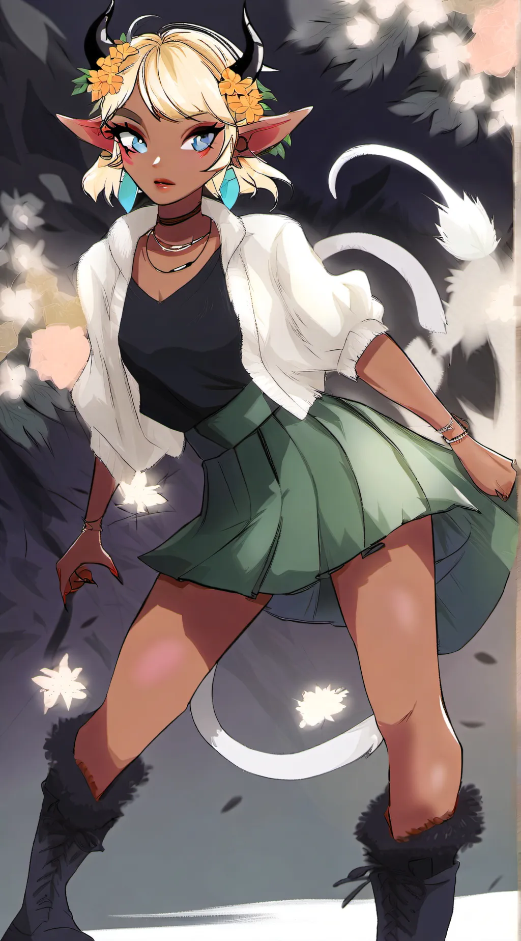 ai character: Lumi background