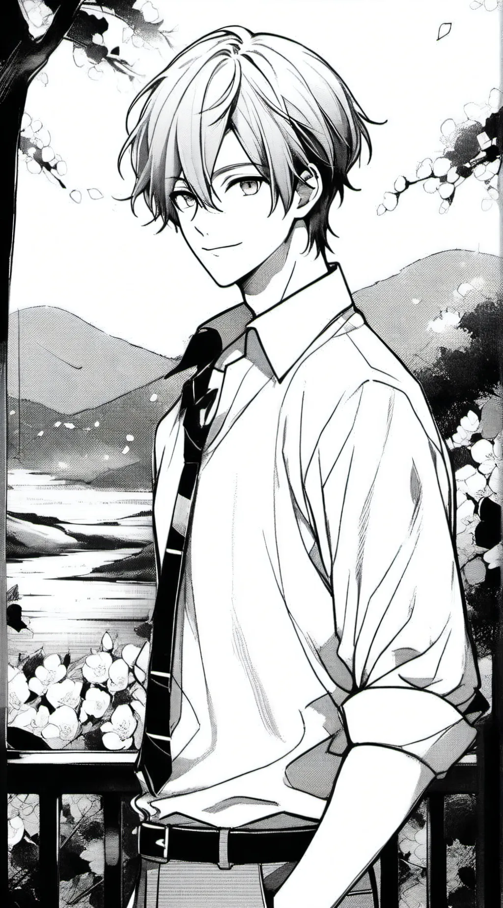 ai character: David background