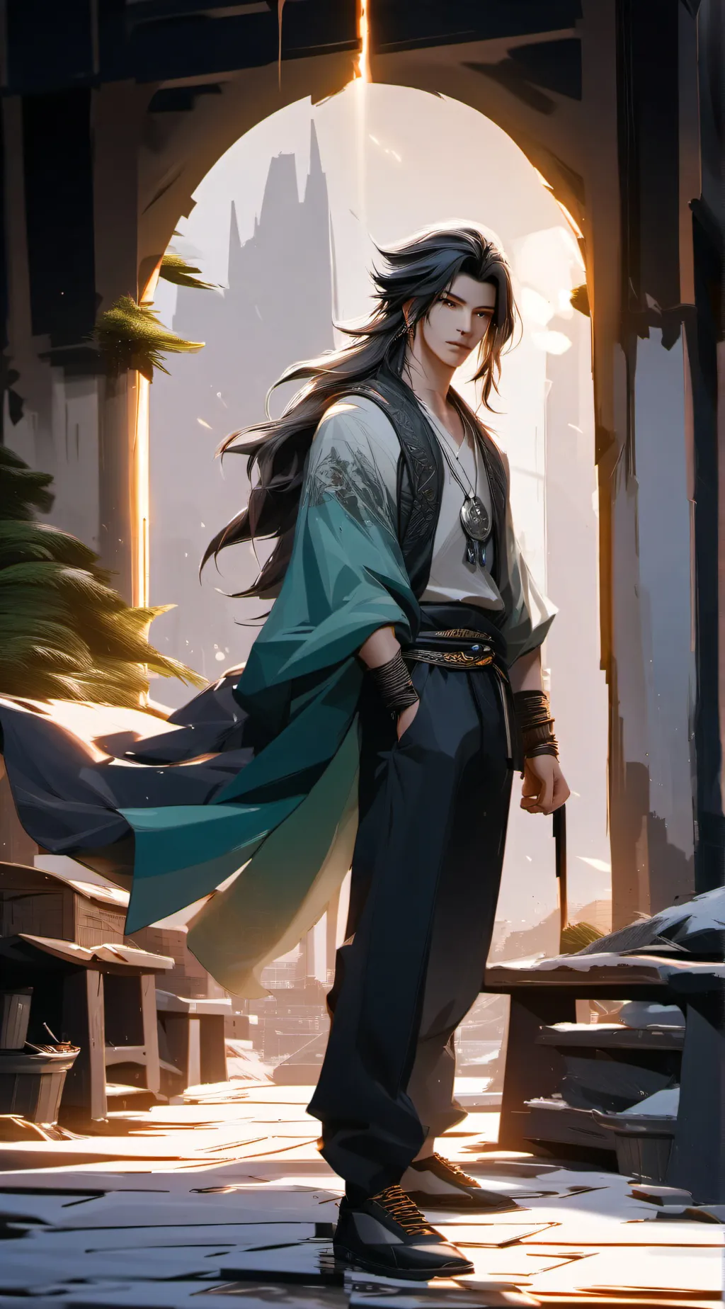ai character: Alex￼ background