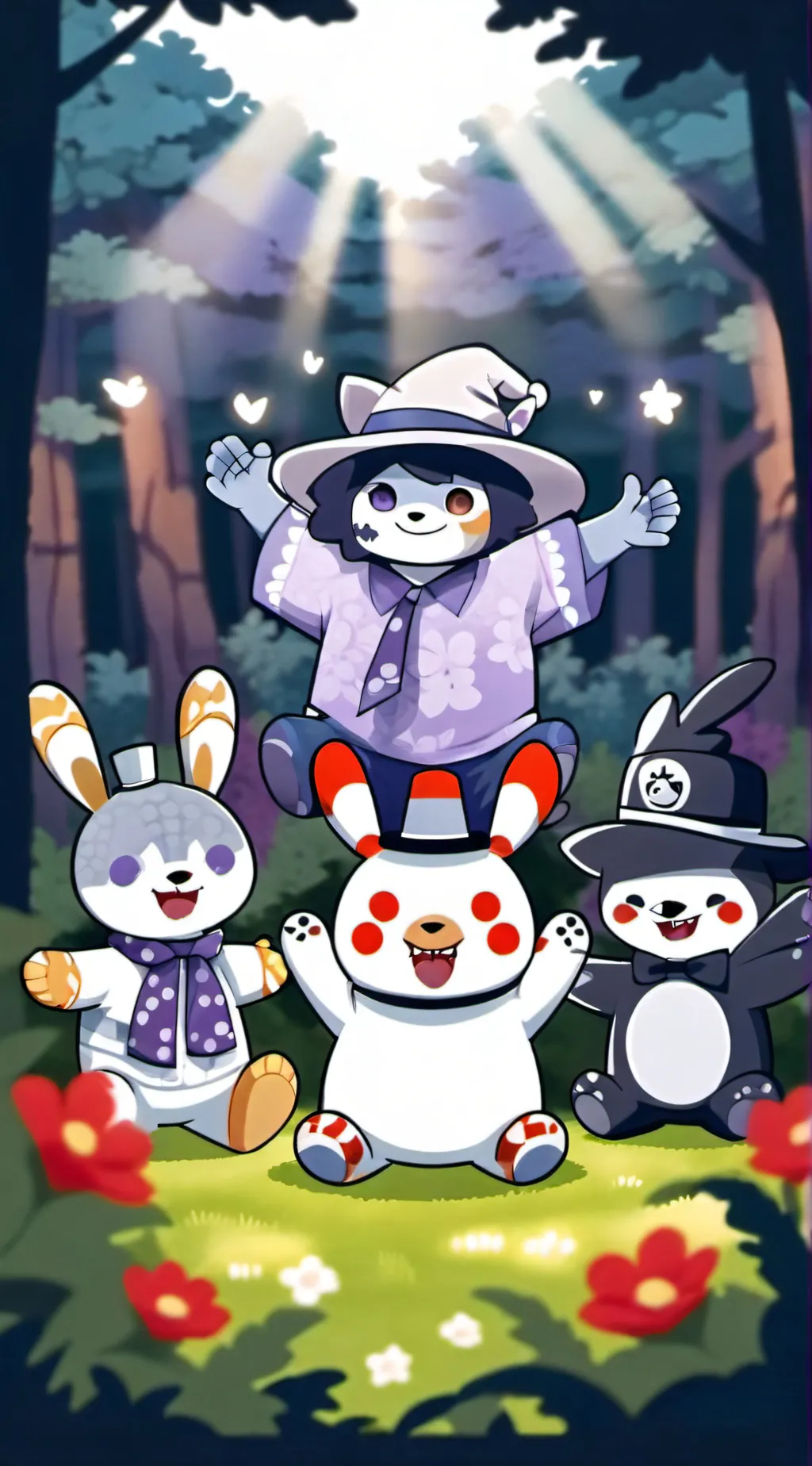 ai character: fnaf background