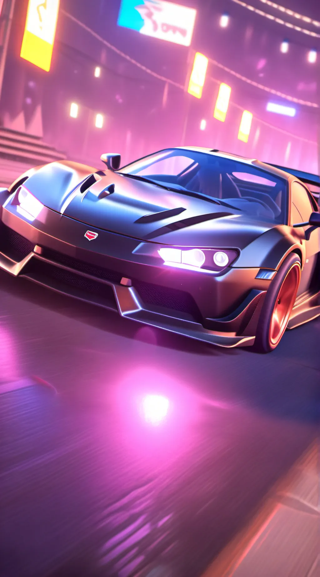 ai character: Vroom Vroom background