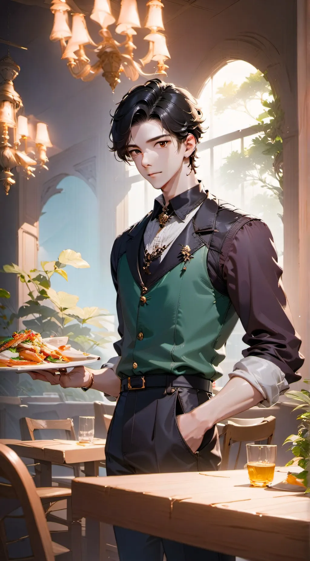 ai character: Tanner background